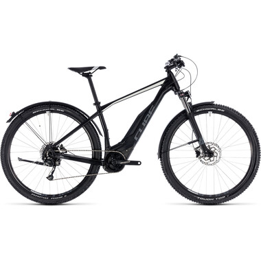 Bicicleta todocamino eléctrica CUBE ACID HYBRID ONE ALLROAD 400 Negro 2018 0